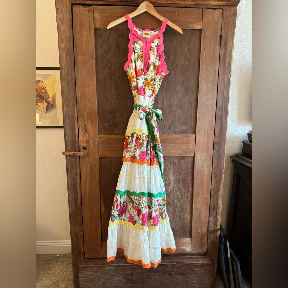 Farm Rio Ric Rac Dress